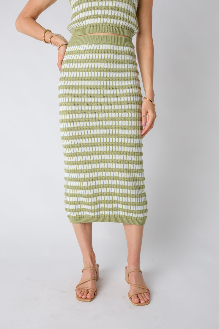 Lime and Coconut Skirt