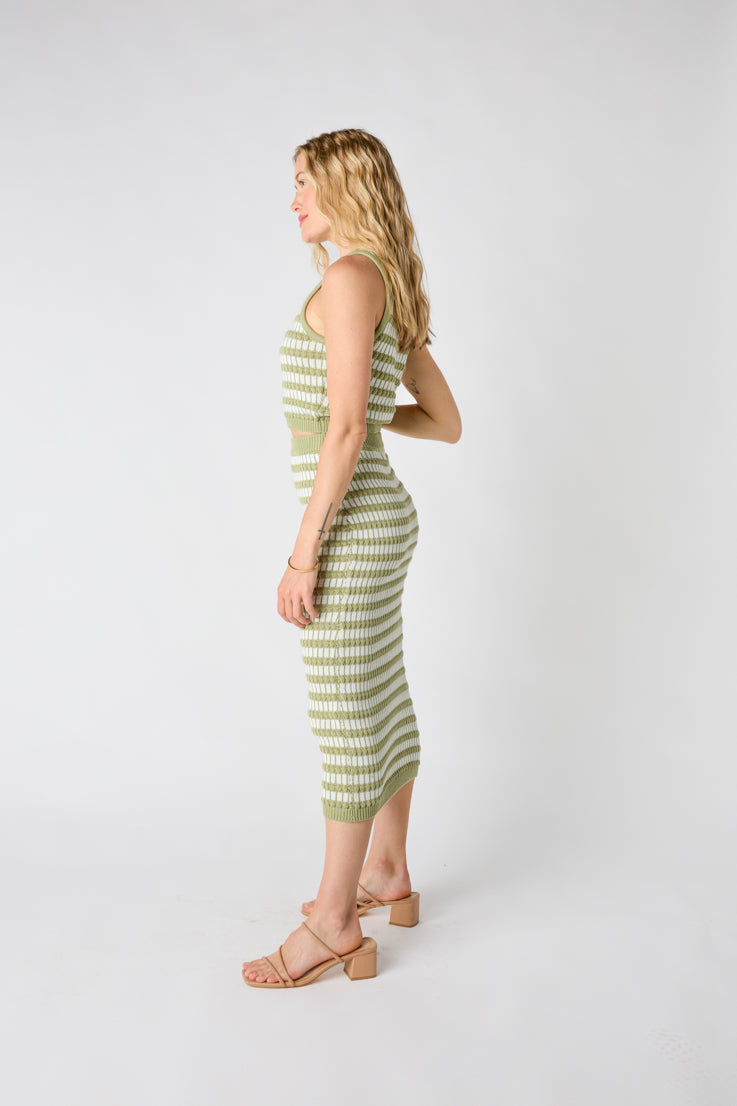 Lime and Coconut Skirt
