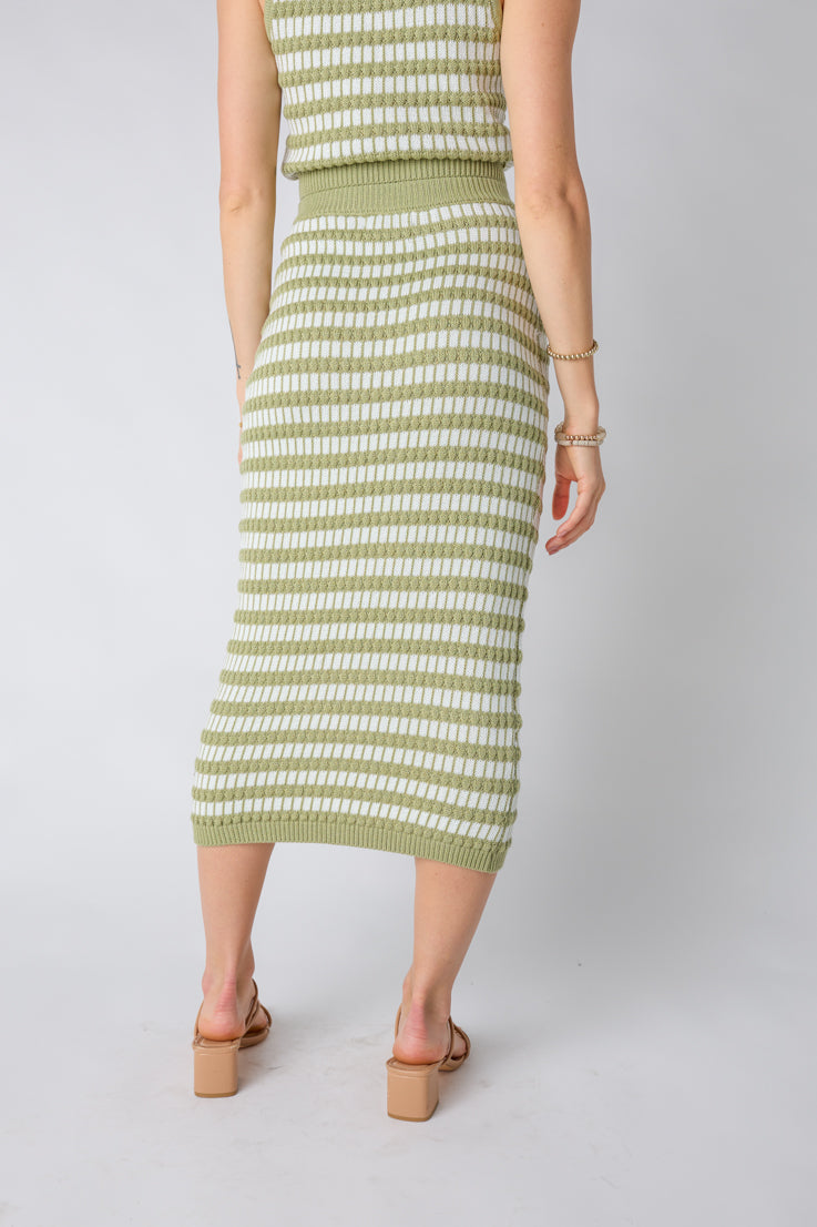 Lime and Coconut Skirt