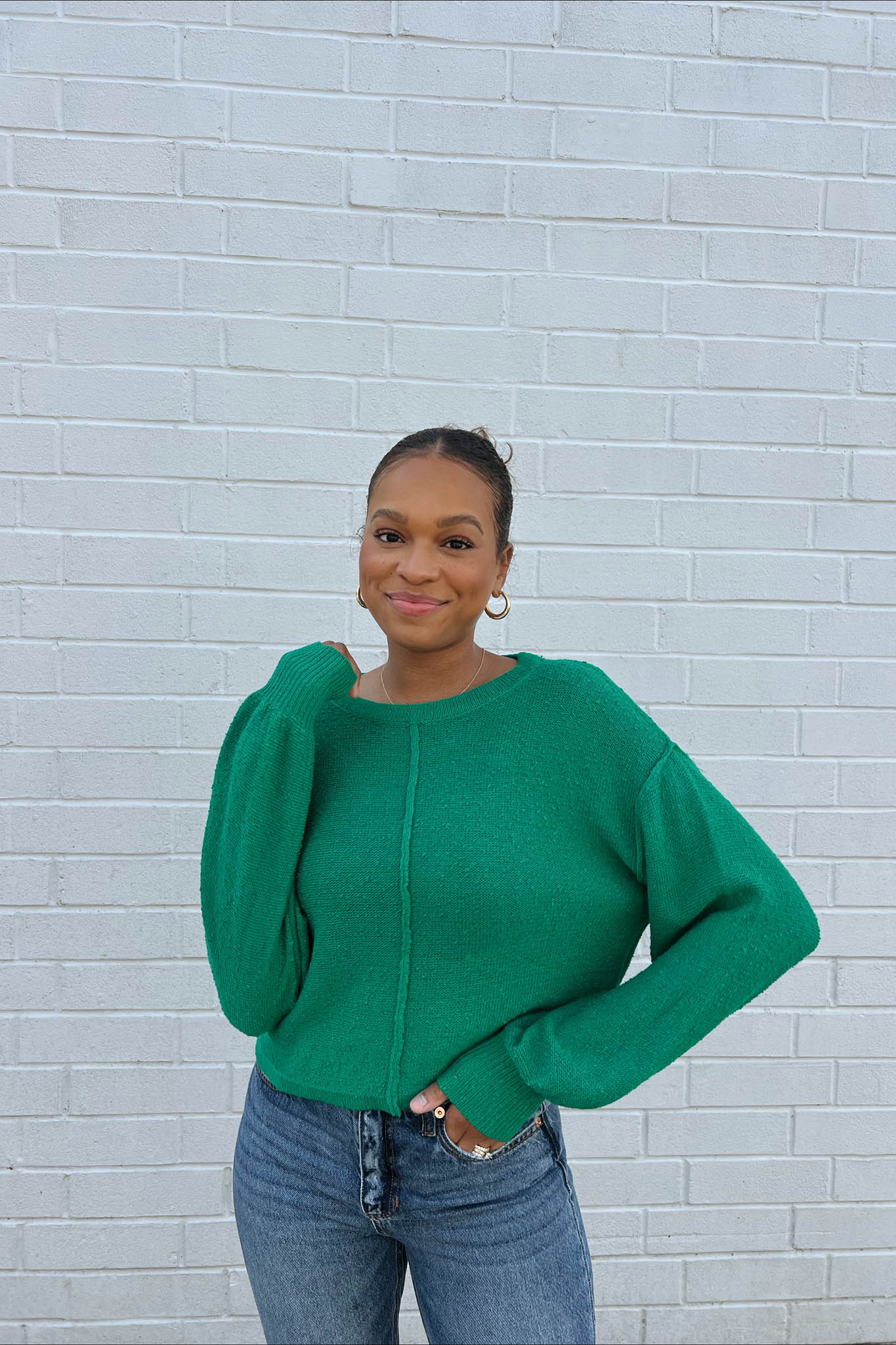 Green Thumb Sweater