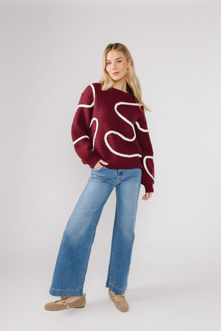 Get in Line Sweater