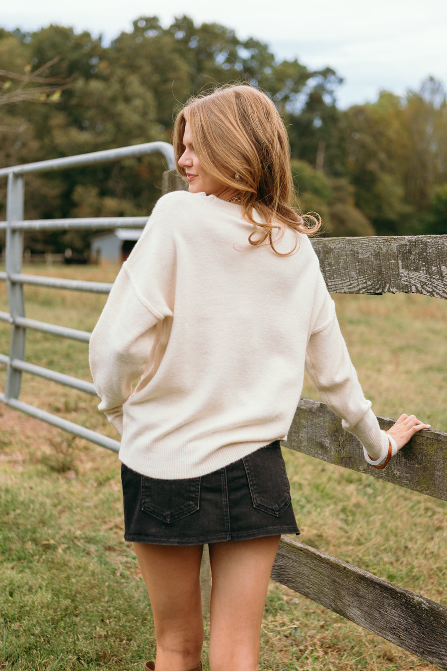 Cut to the Chase Sweater