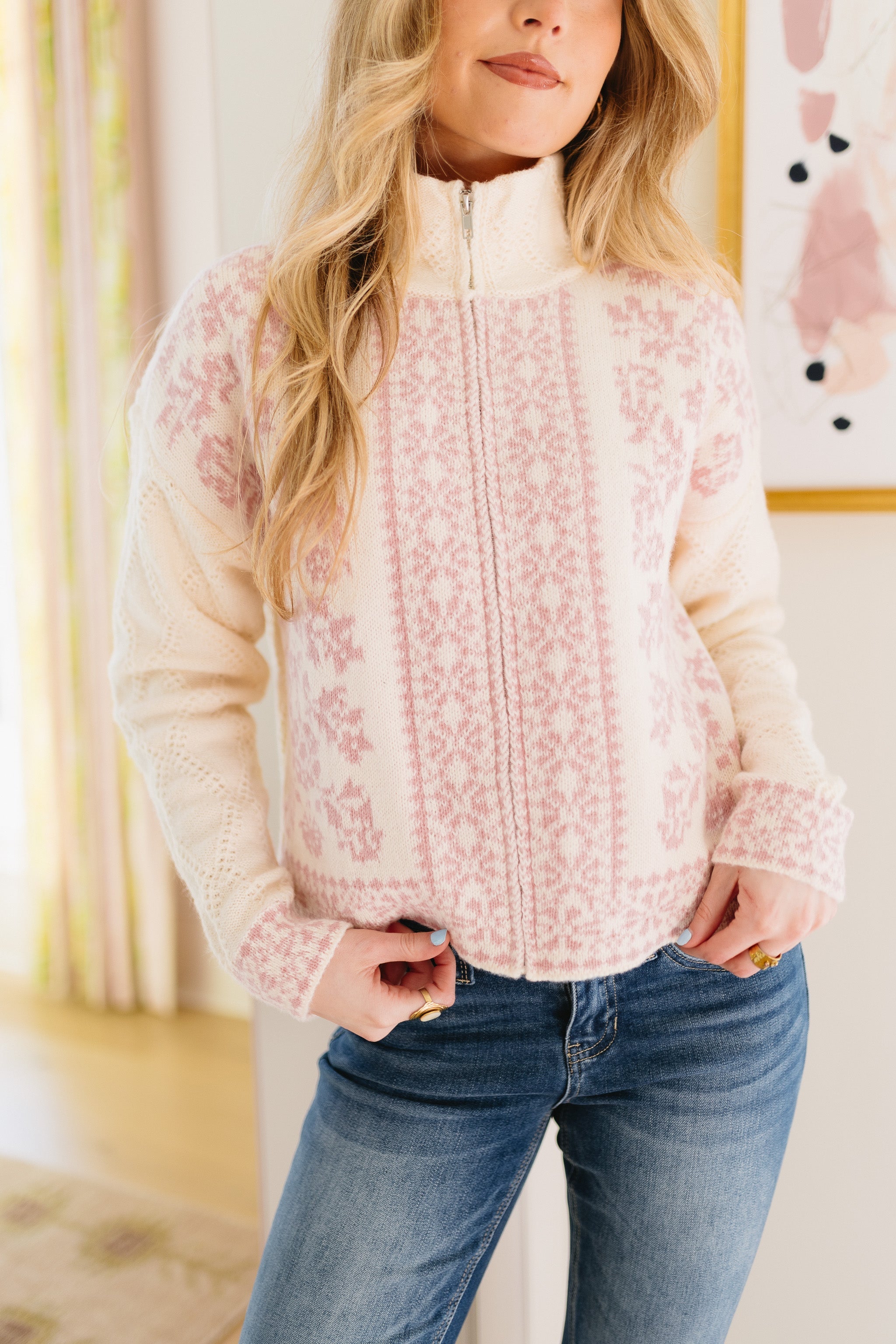 Frosted Morning Knit Jacket