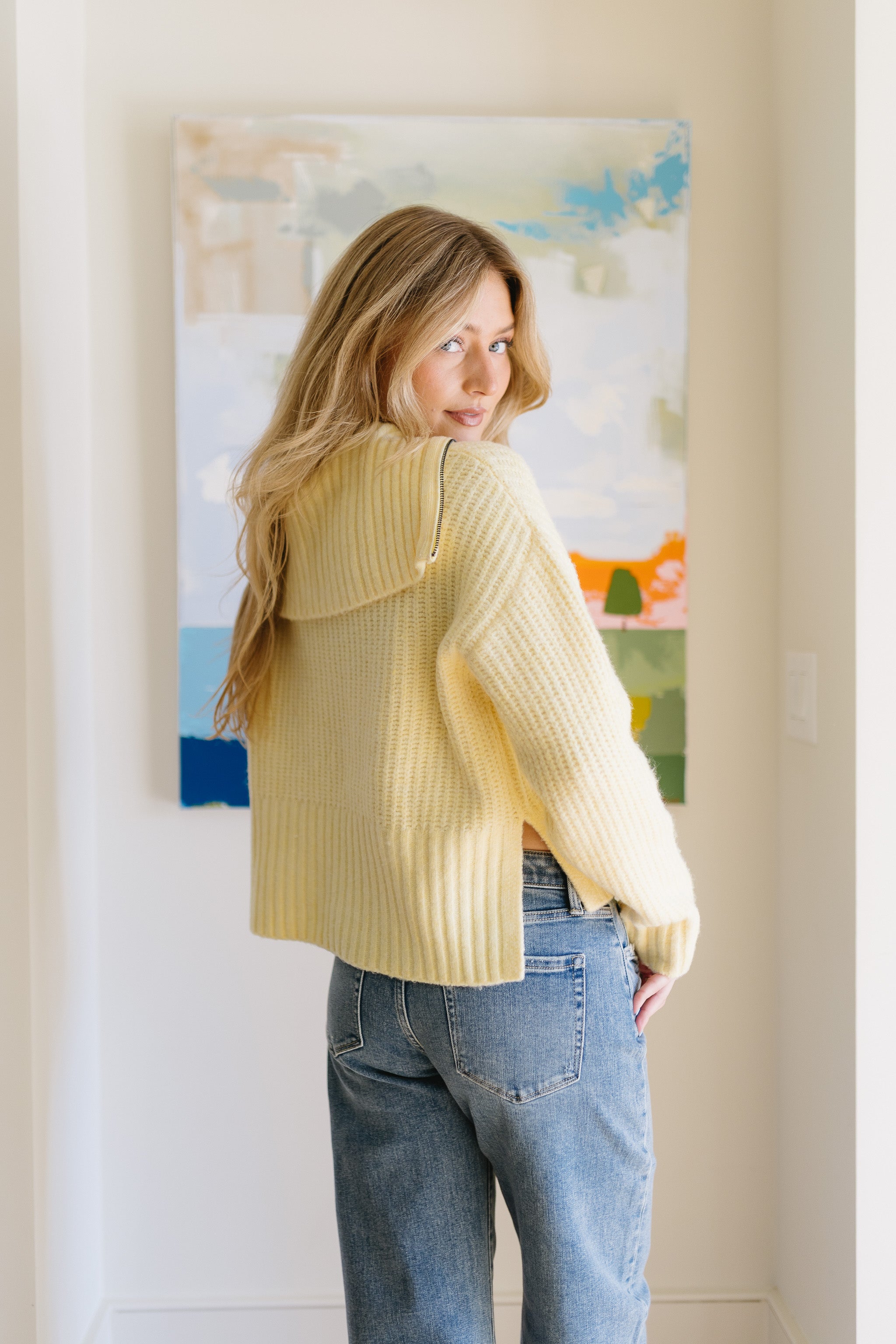 It Was All Yellow Sweater