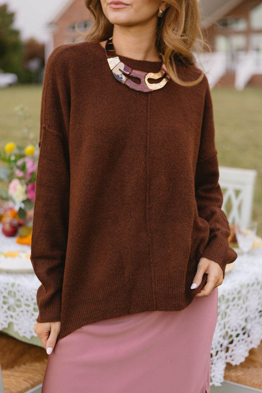 Cut to the Chase Sweater