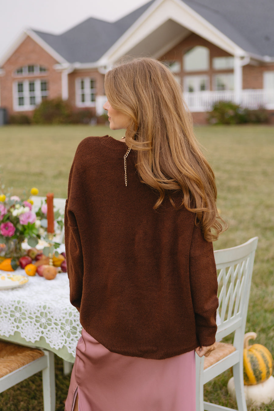 Cut to the Chase Sweater