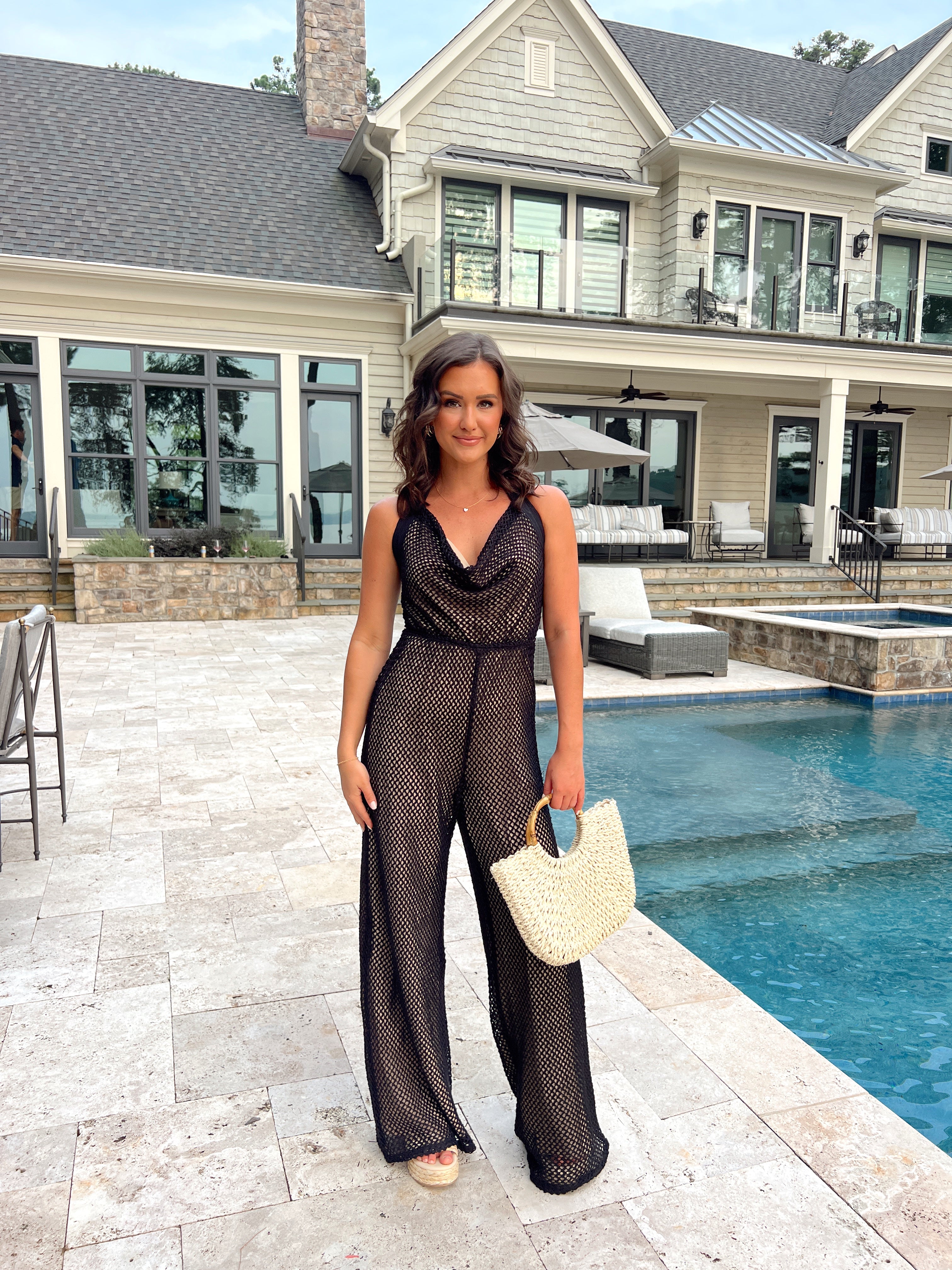 Watch Her Go Jumpsuit