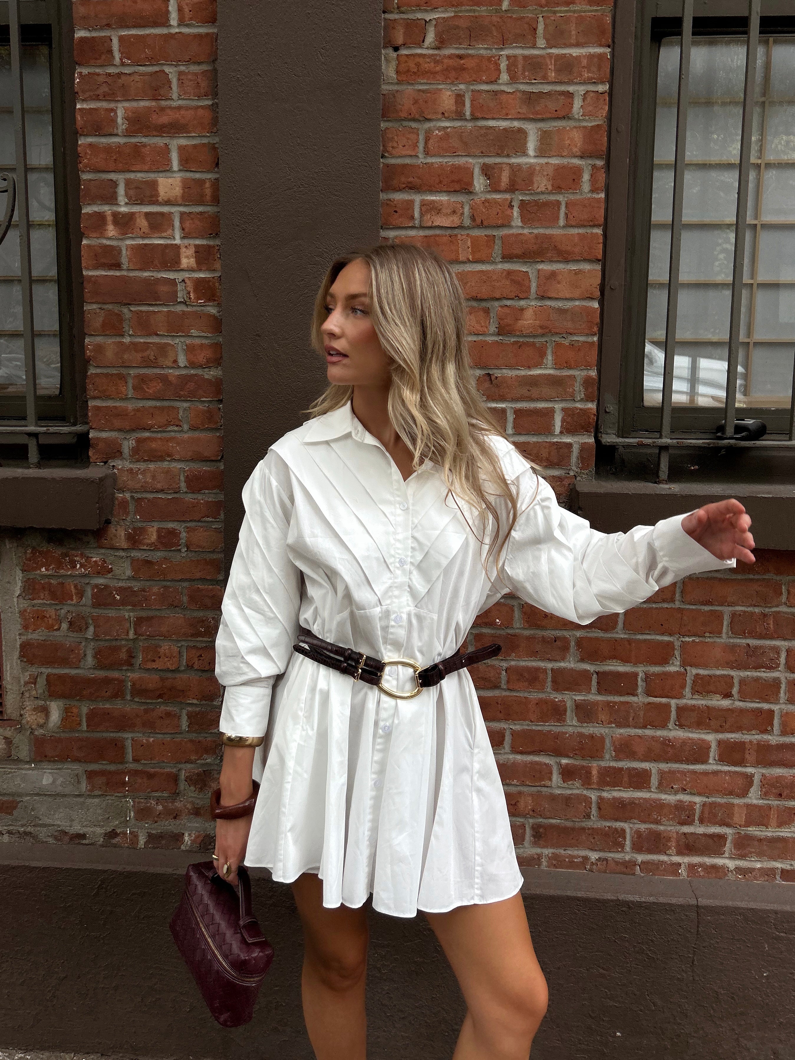 White Knight Dress