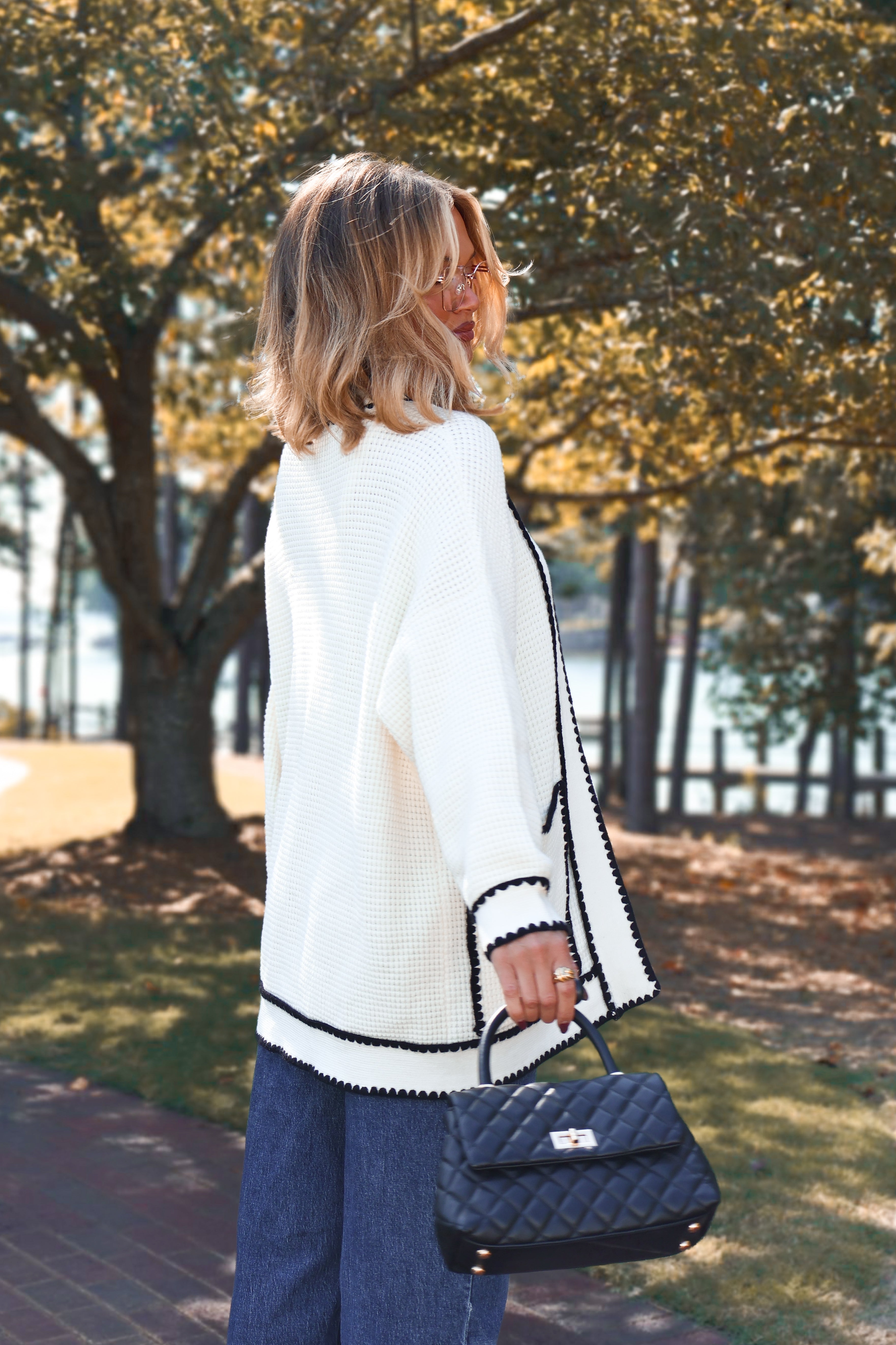 Annotation Cardigan