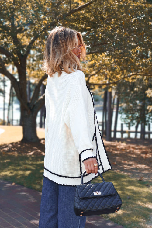 Annotation Cardigan