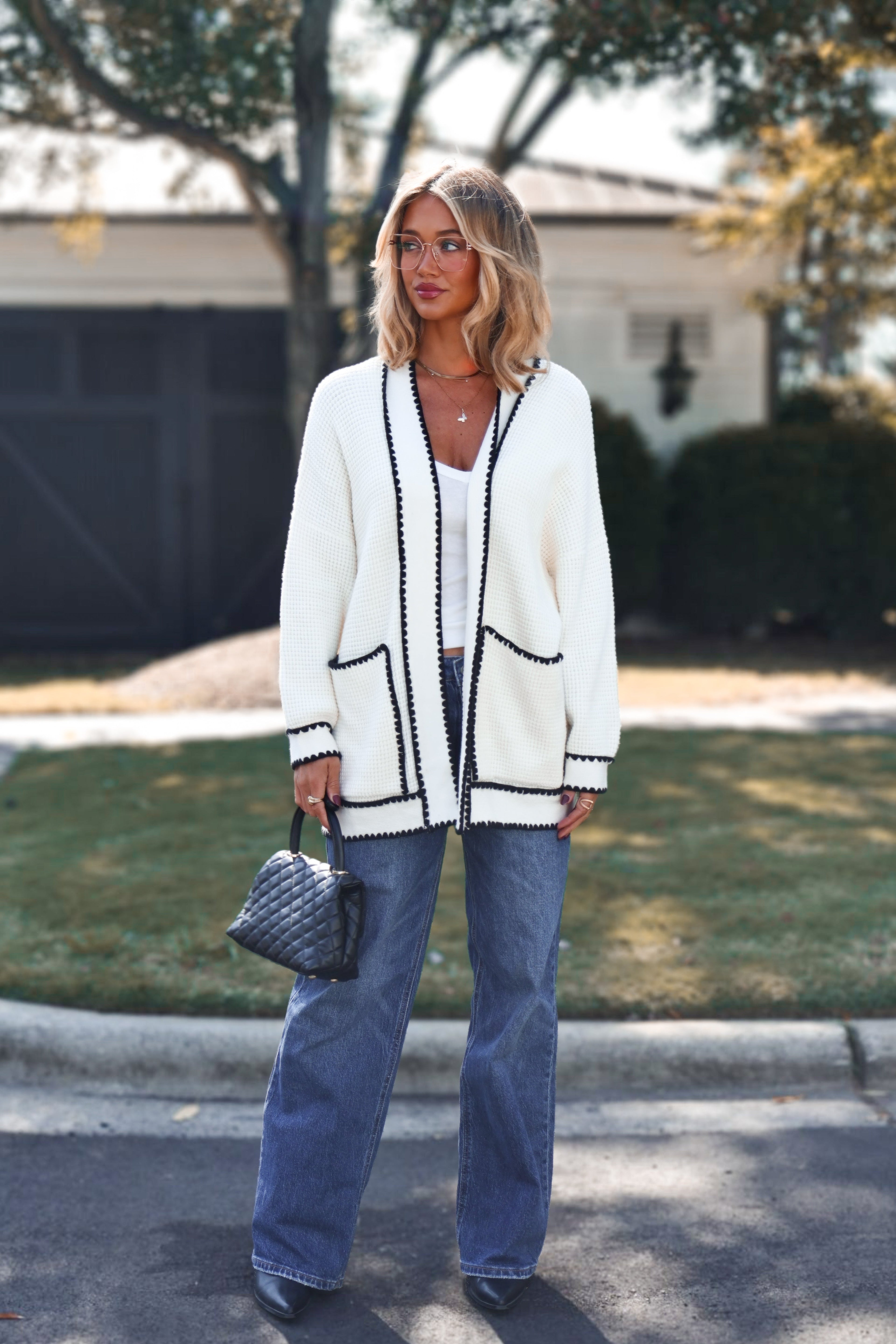 Annotation Cardigan