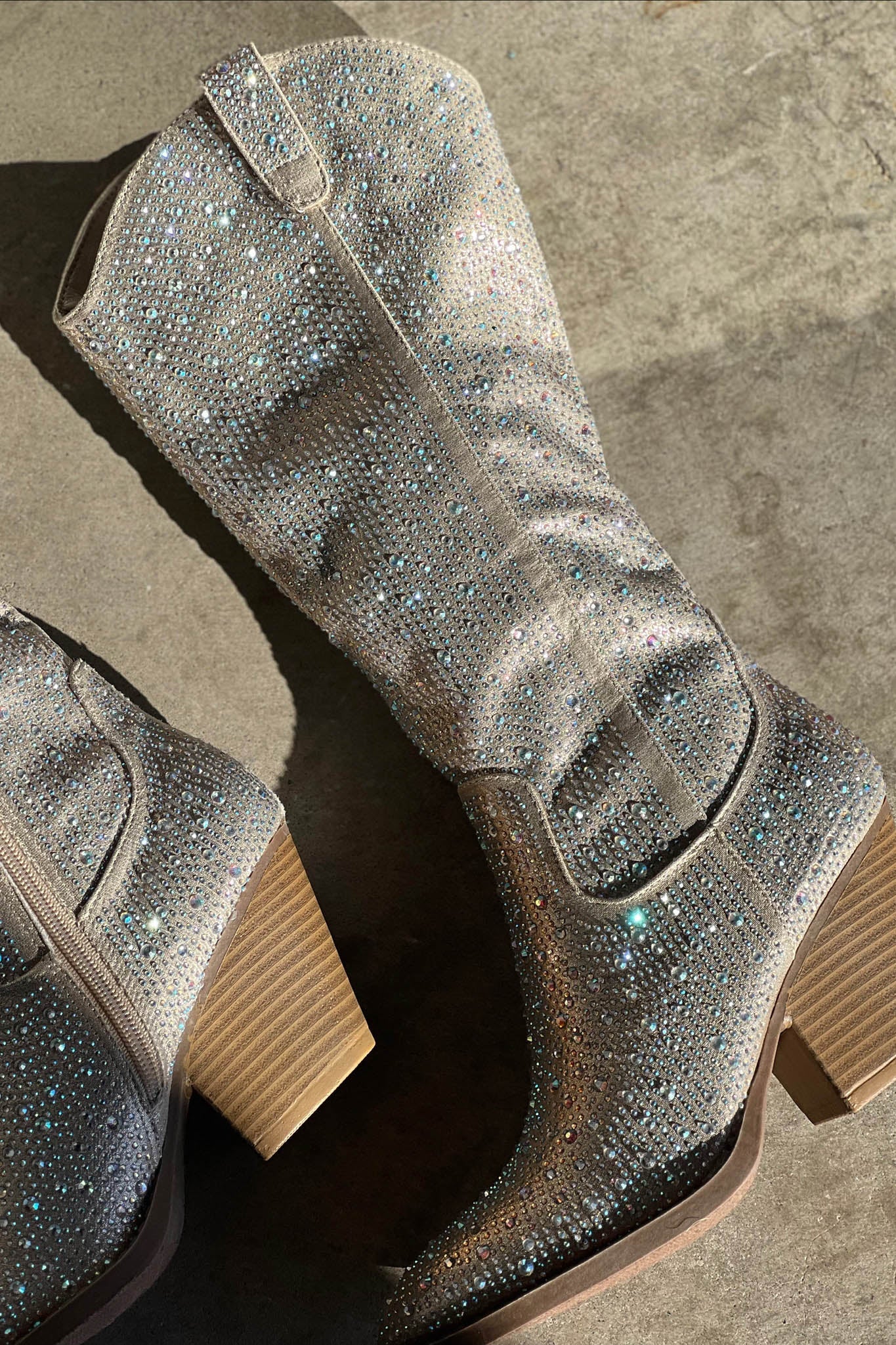Bejeweled Boots