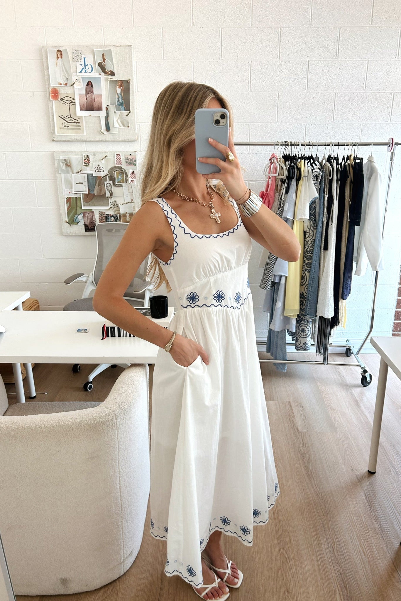 Bethesda Fountain Dress