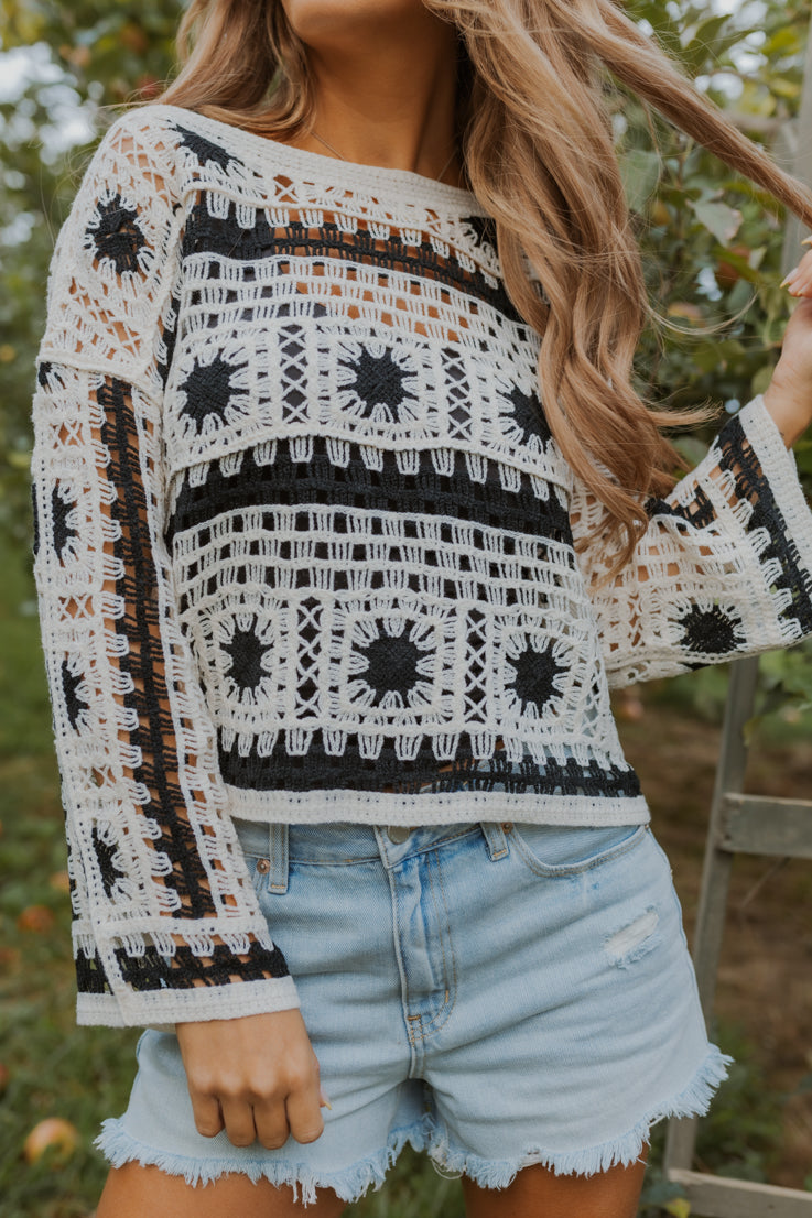 In the Stars Crochet Top