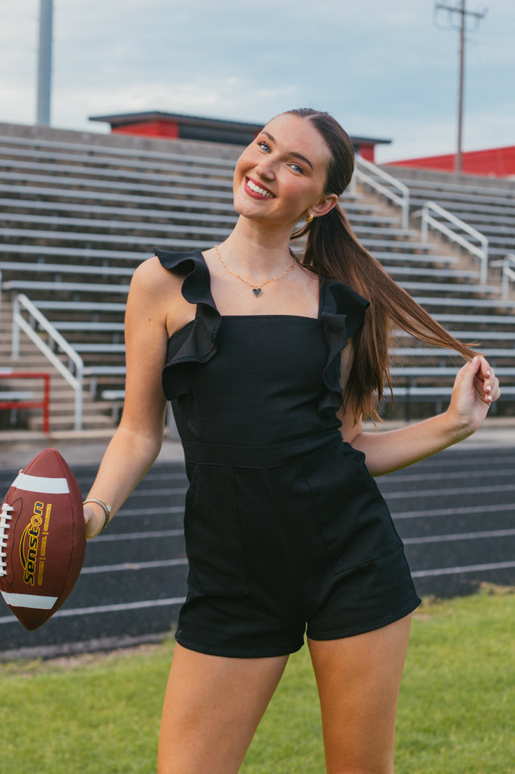 Fever Pitch Romper