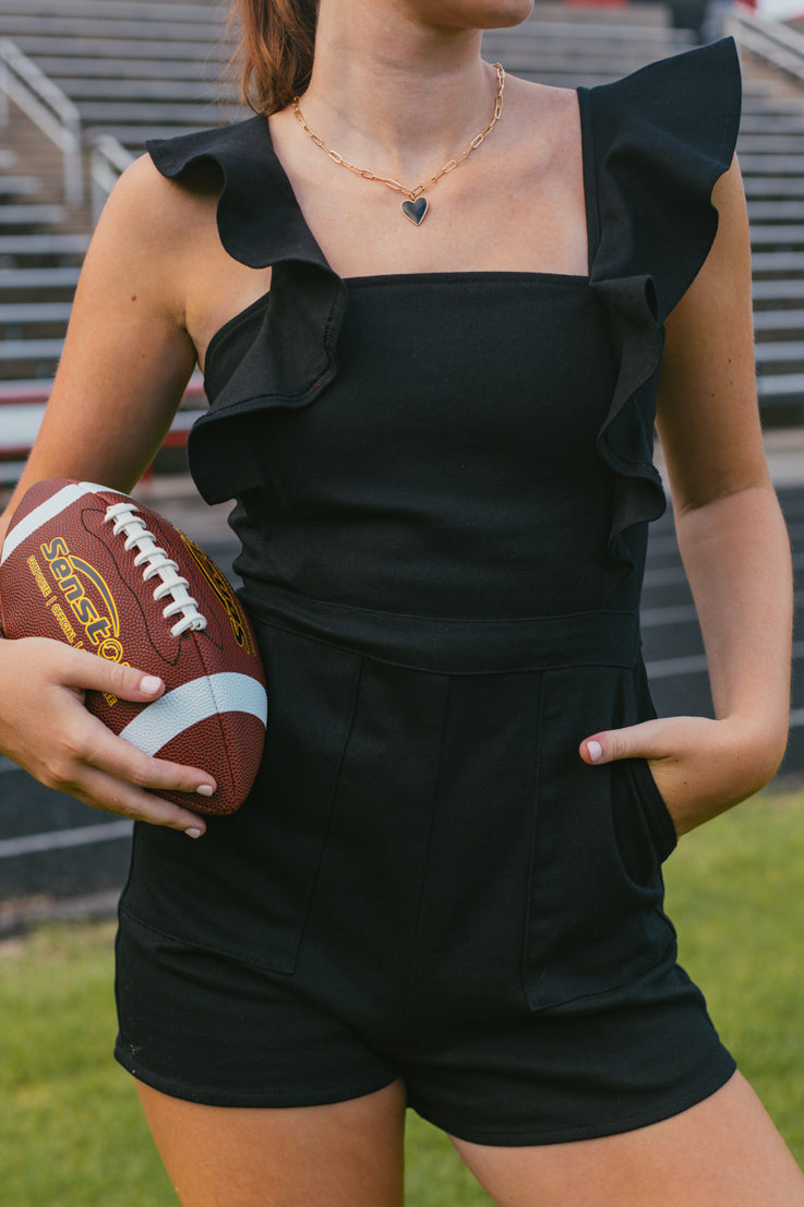 Fever Pitch Romper