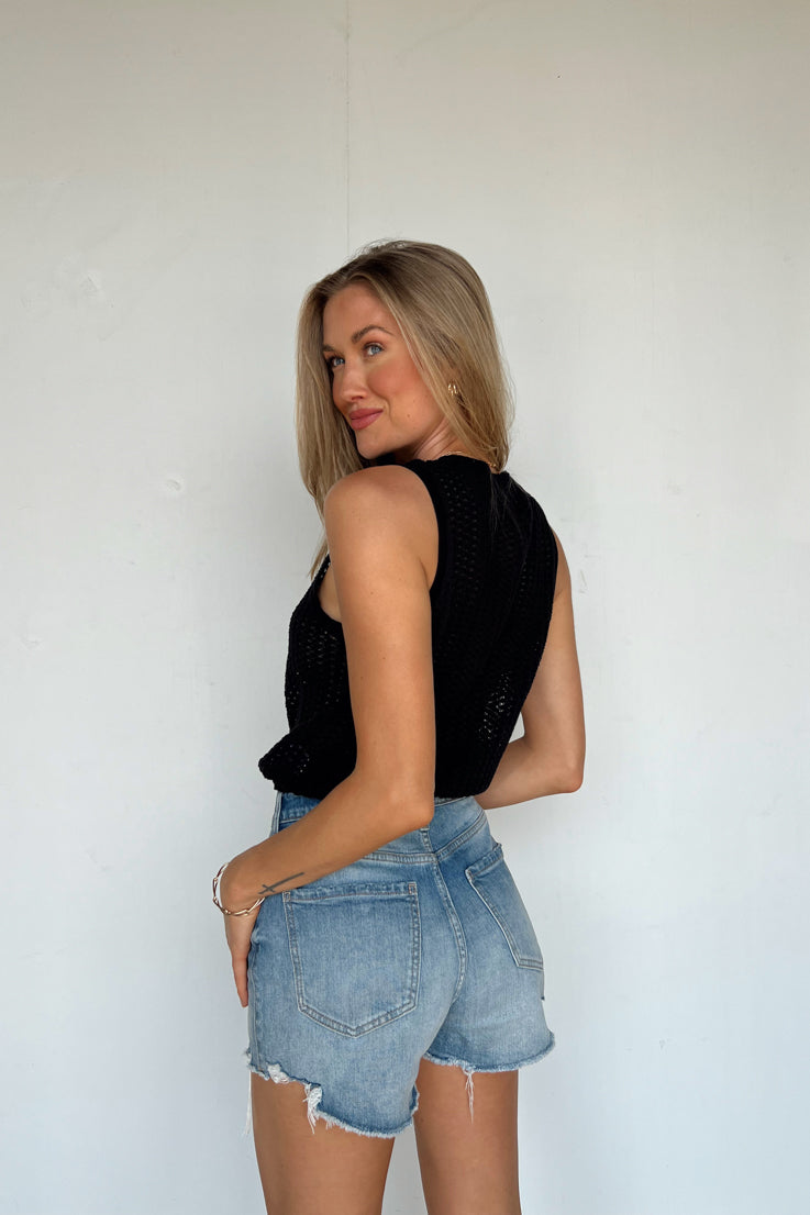 Carrie Crochet Top