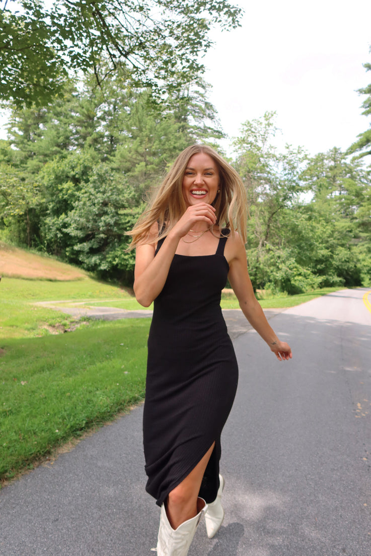 Into The Night Midi Dress