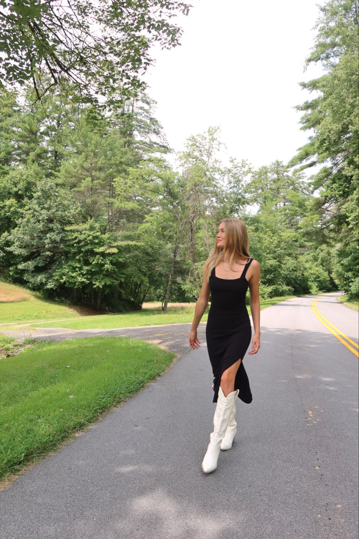 Into The Night Midi Dress