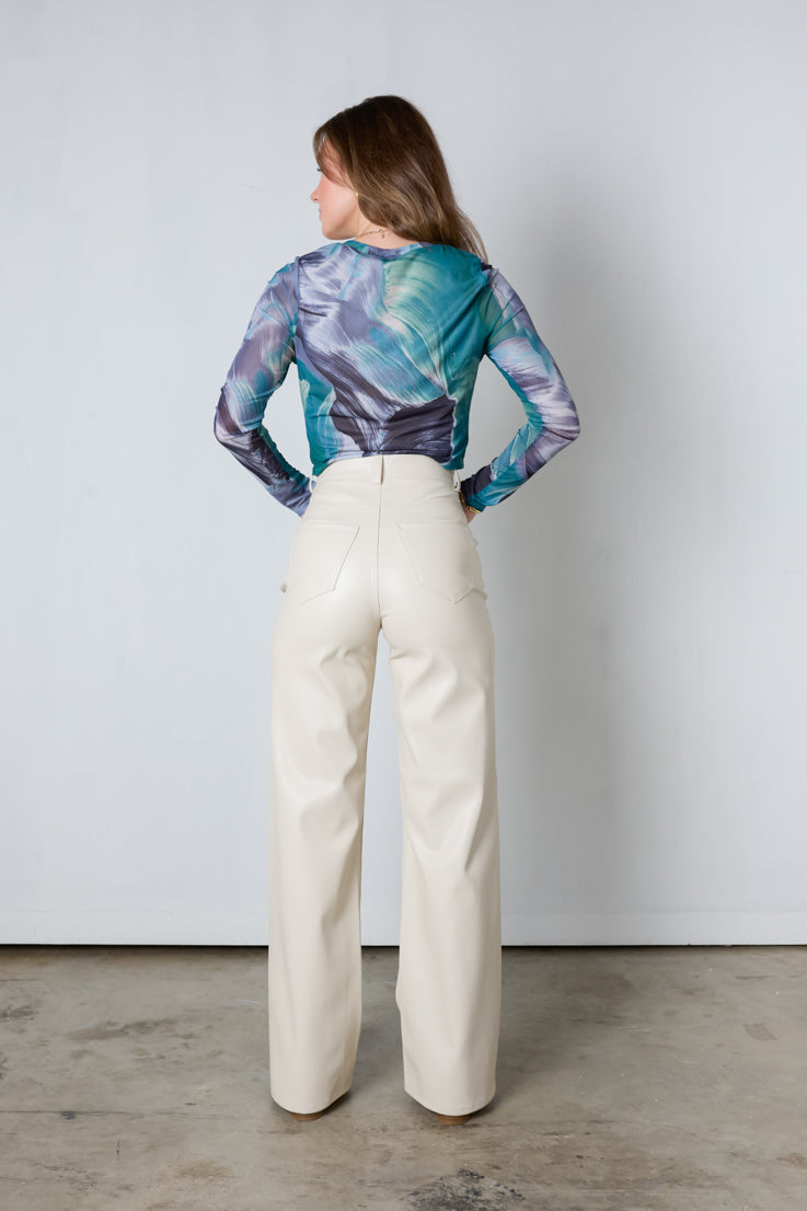 Brush Strokes Top