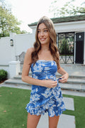 Blue Hawaii Romper
