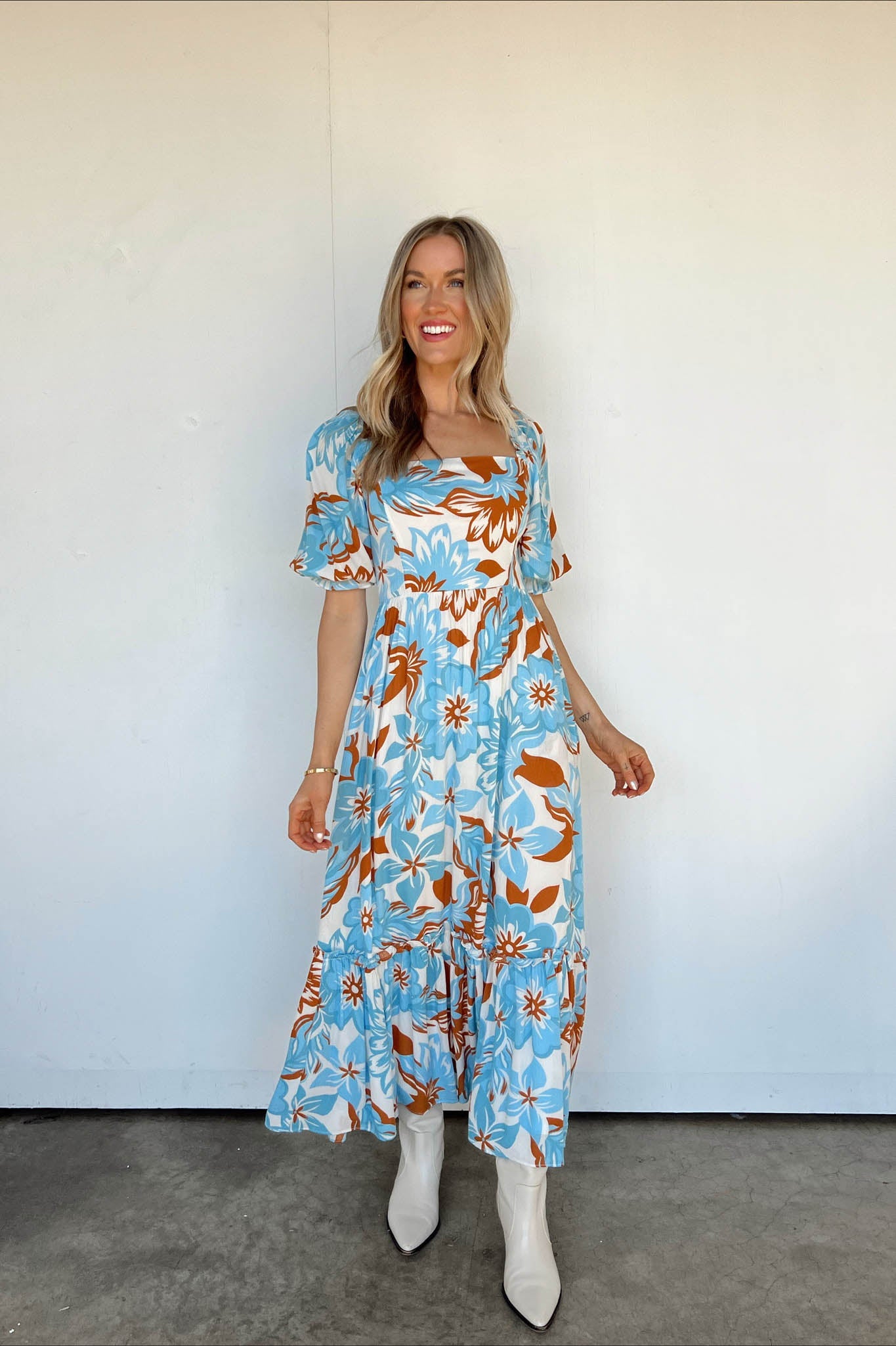 Hawaiian Escape Maxi Dress