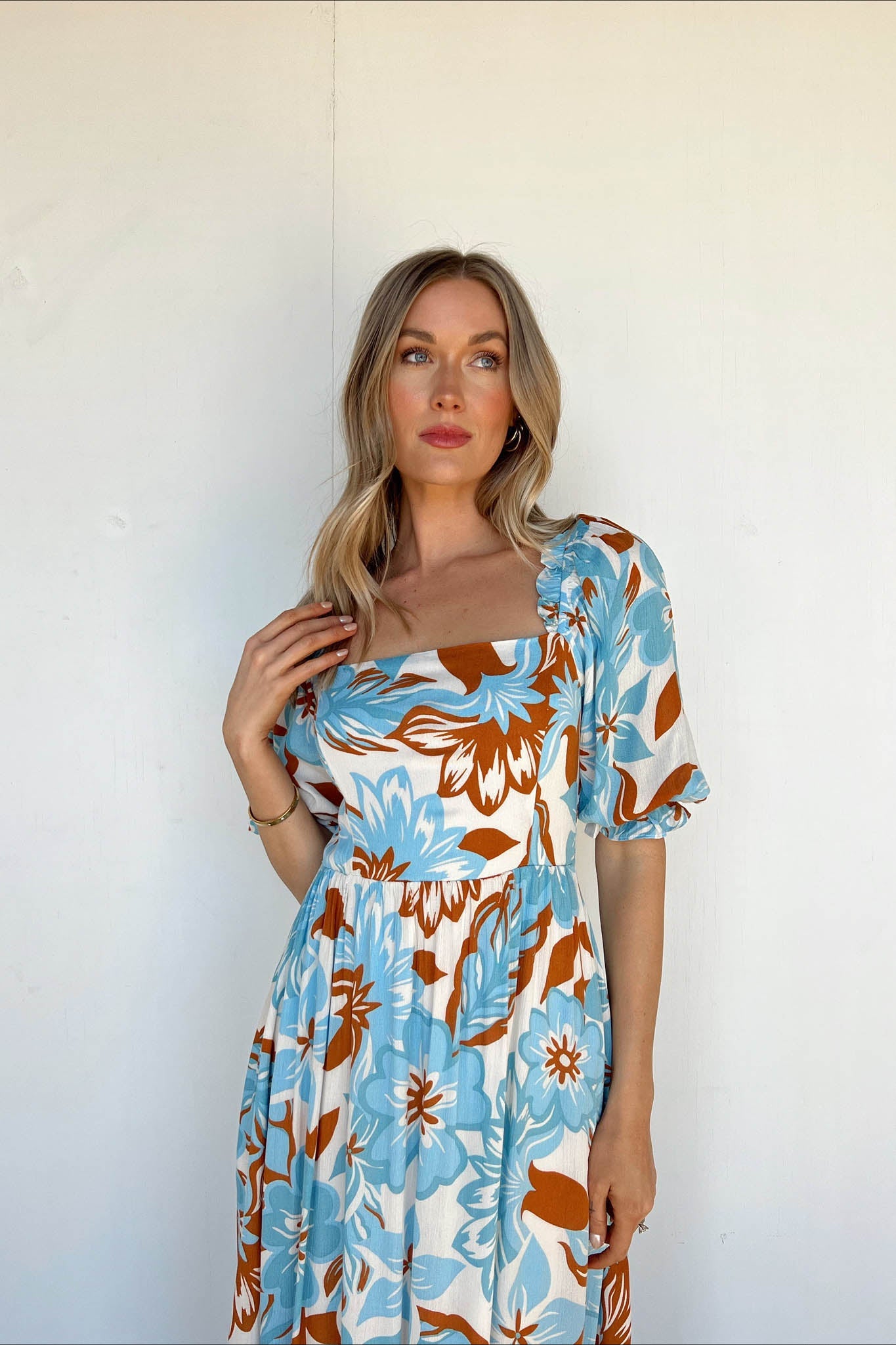 Hawaiian Escape Maxi Dress