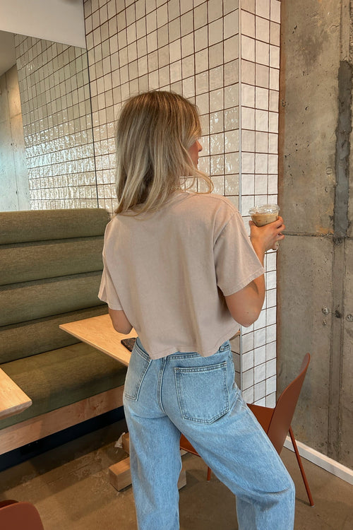 Alyssa Cropped Tee