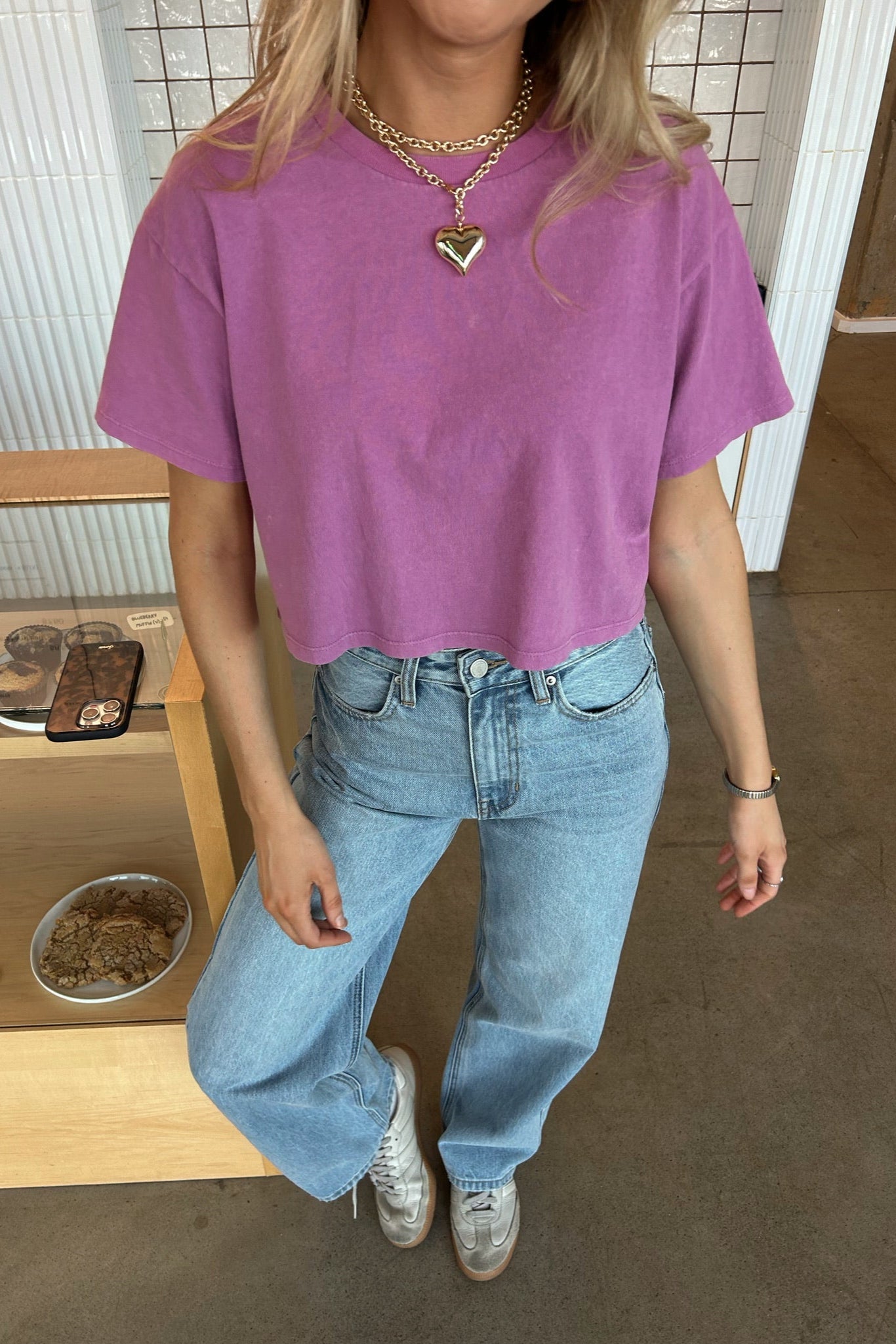 Alyssa Cropped Tee