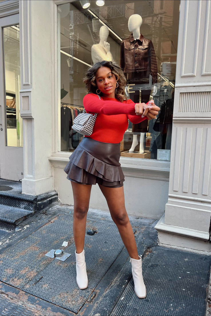 Candy Apple Sweater
