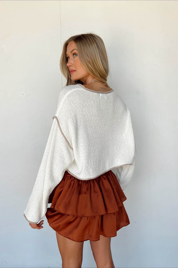 Feels Like Fall Skort