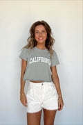 West Coast Cropped Tee