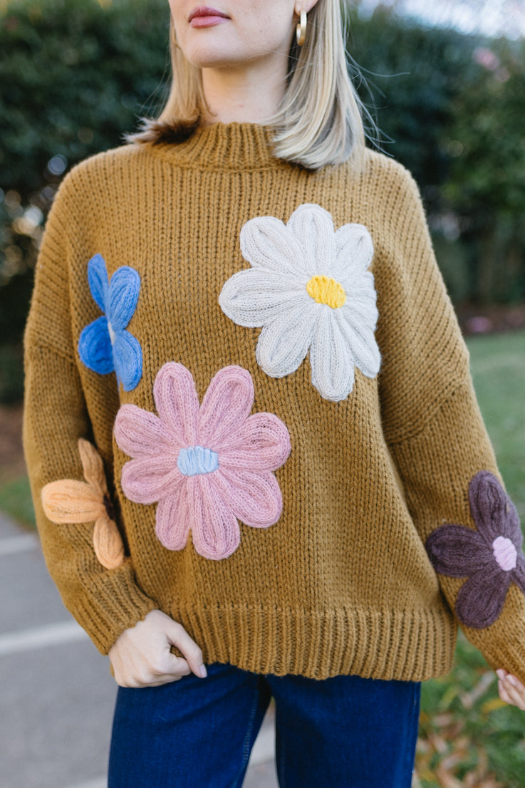 Fresh as a Daisy Sweater