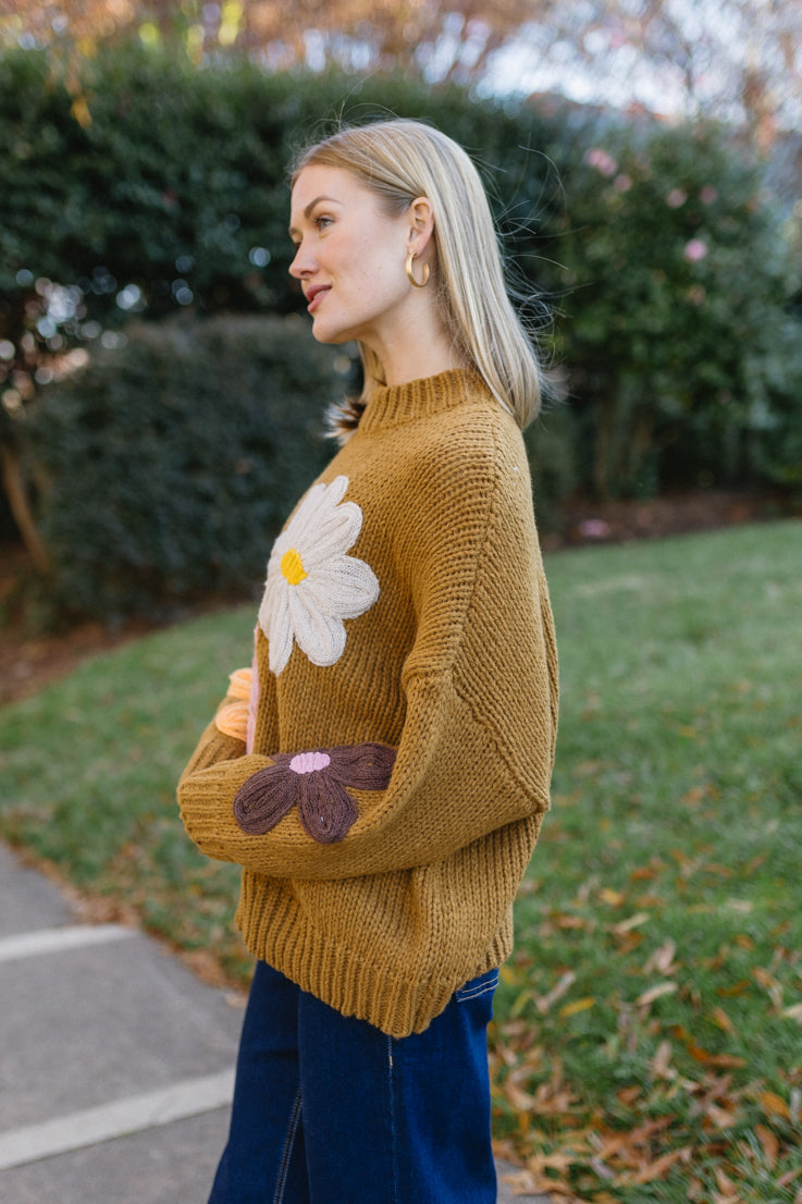 Fresh as a Daisy Sweater