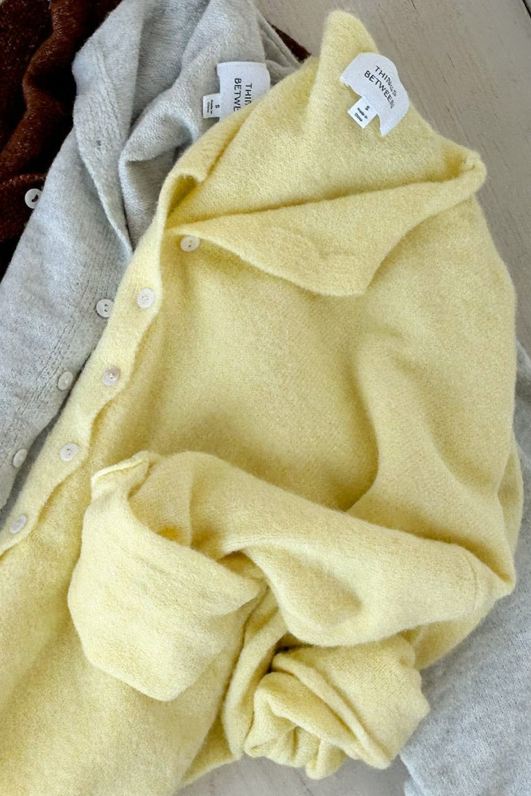 Cardigan Bundle - Blue, Yellow, Gray