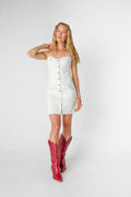 Line Dancing Mini Dress