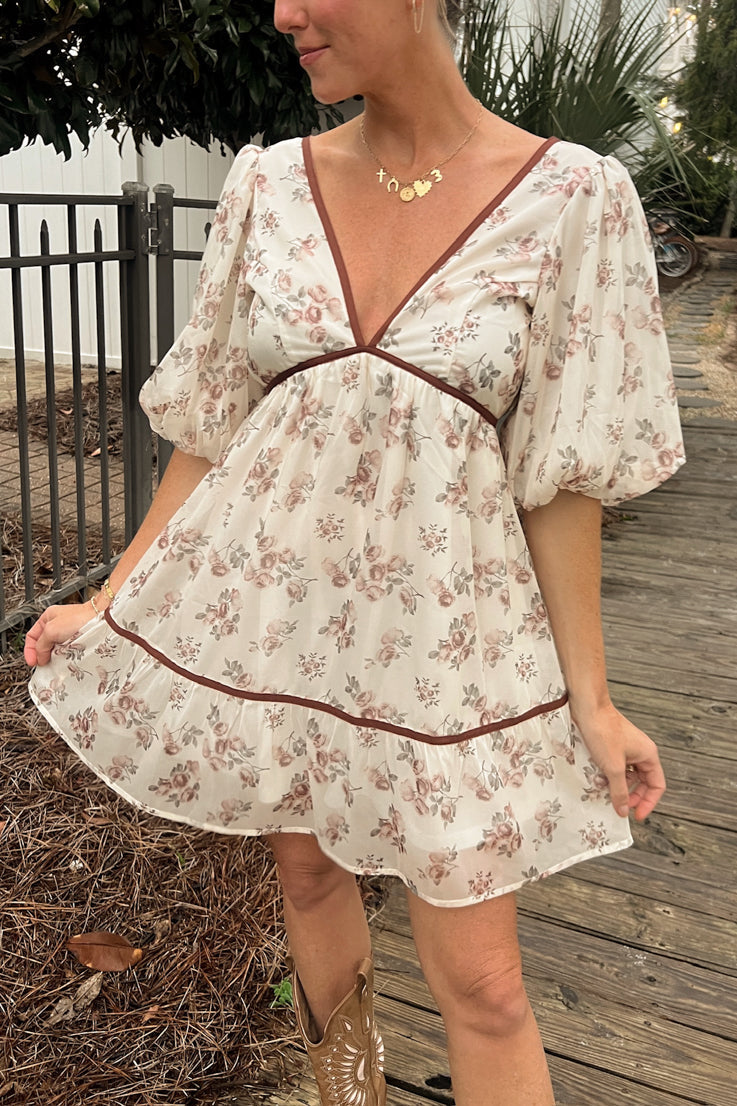 Auburn Mini Dress