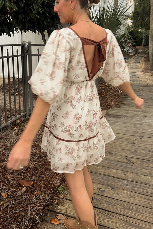 Auburn Mini Dress