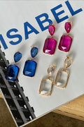 Crystal Raindrop Earrings