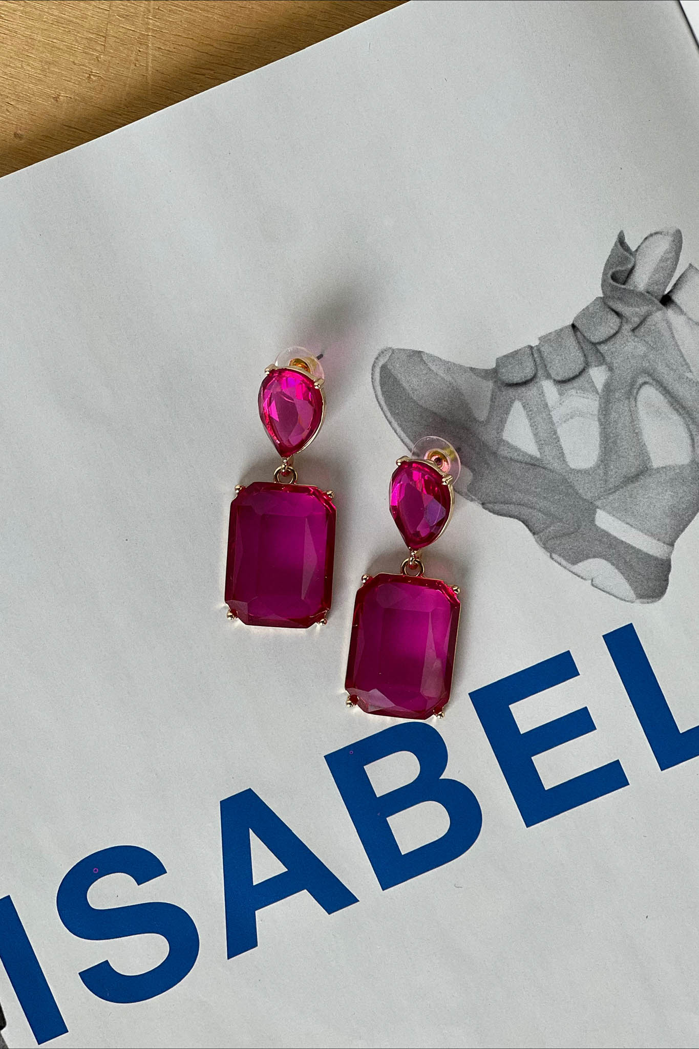 Crystal Raindrop Earrings
