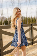 Tracing Shadows Dress
