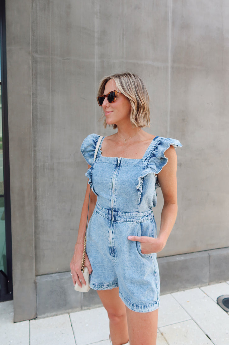 Flirty Texts Romper