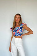 Fun in Floral Top