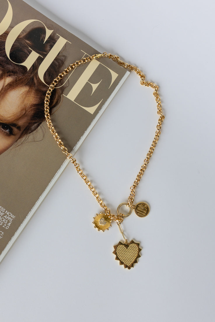 Knotty Bling Necklace