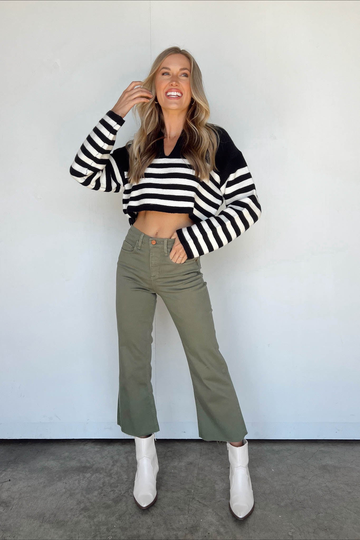 Cadet Cropped Flare Jeans