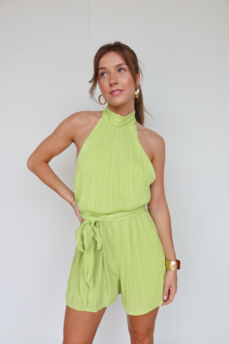 Lime Lover Romper