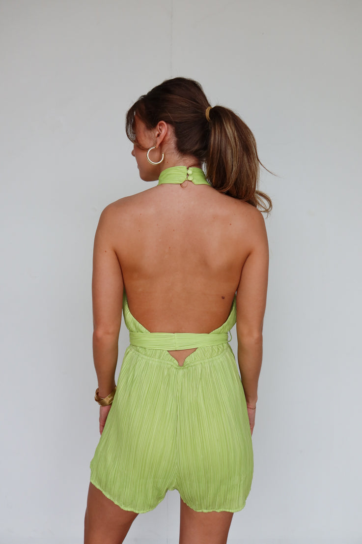 Lime Lover Romper