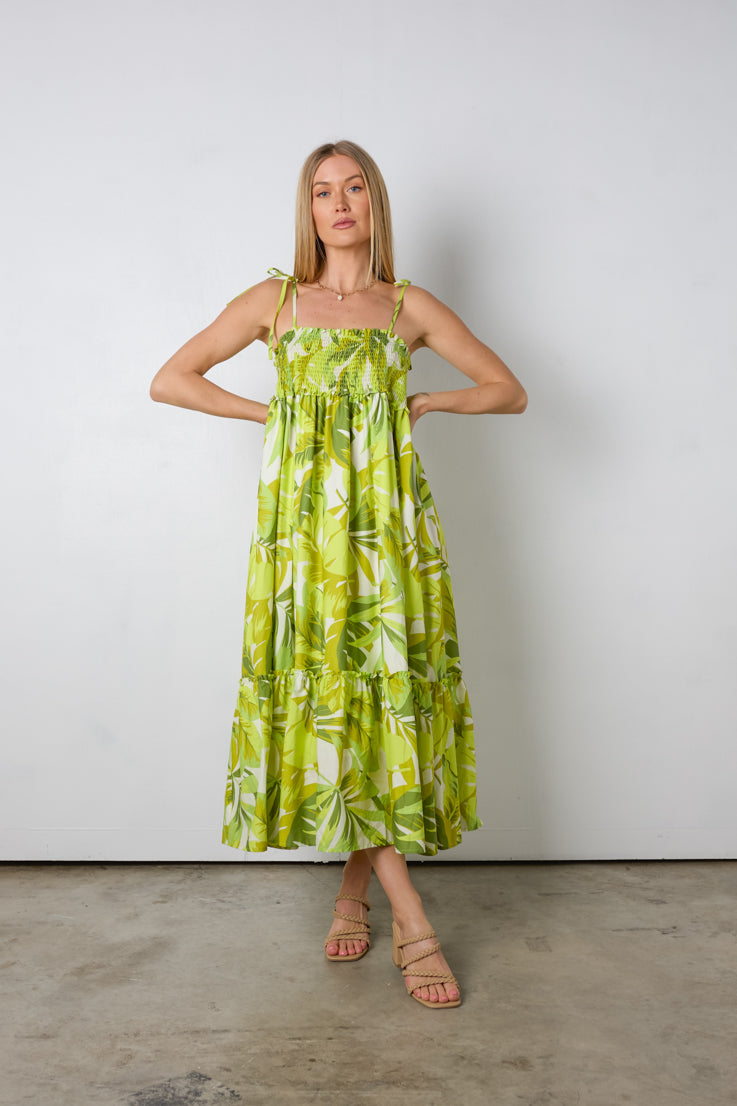 Palm Fronds Maxi