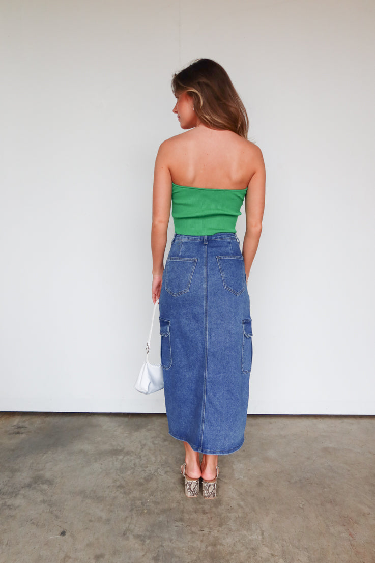 Deborah Denim Skirt