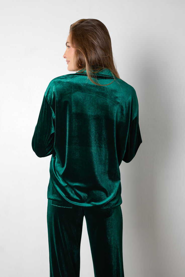 Fraser Fir Velvet Top